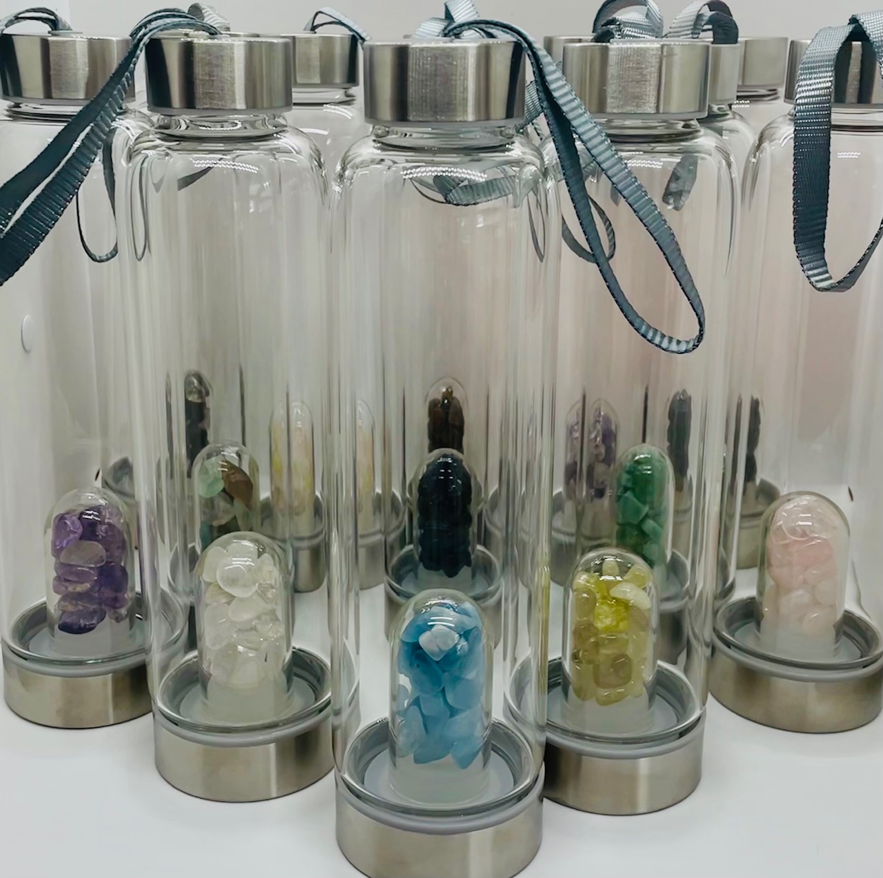 Crystal Elixir Water Bottles