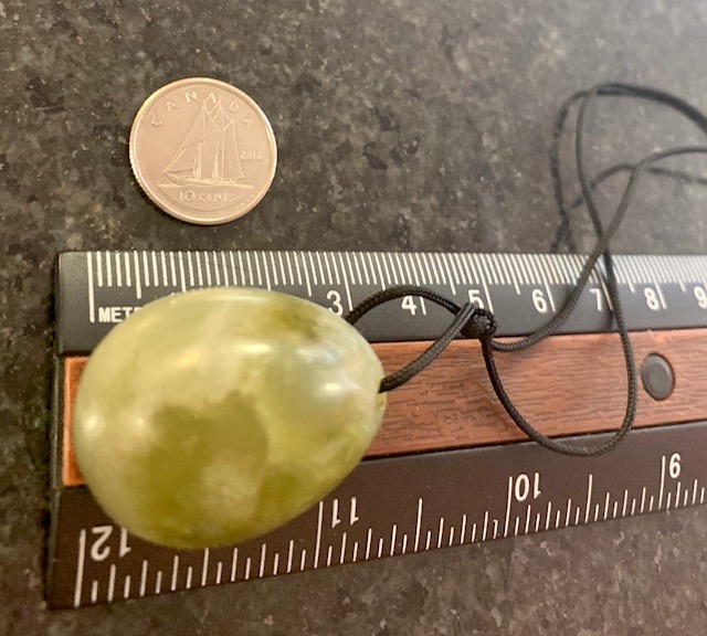 Nephrite Jade Yoni Egg Small