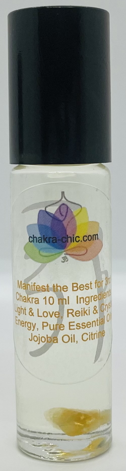 Manifest the Best Essential Oil Blend for the 3rd Chakra 10ml