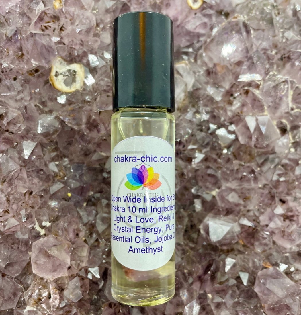 Open Wide Inside Essential Oil Blend for the 6th Chakra 10ml
