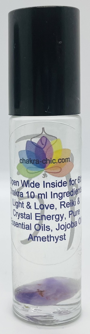 Open Wide Inside Essential Oil Blend for the 6th Chakra 10ml