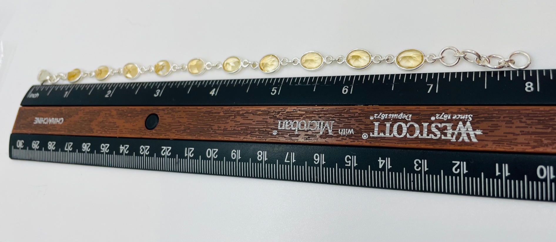Citrine Bracelet 6.88 grams - Click Image to Close