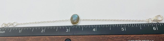 Labradorite Bracelet 2.55 grams - Click Image to Close